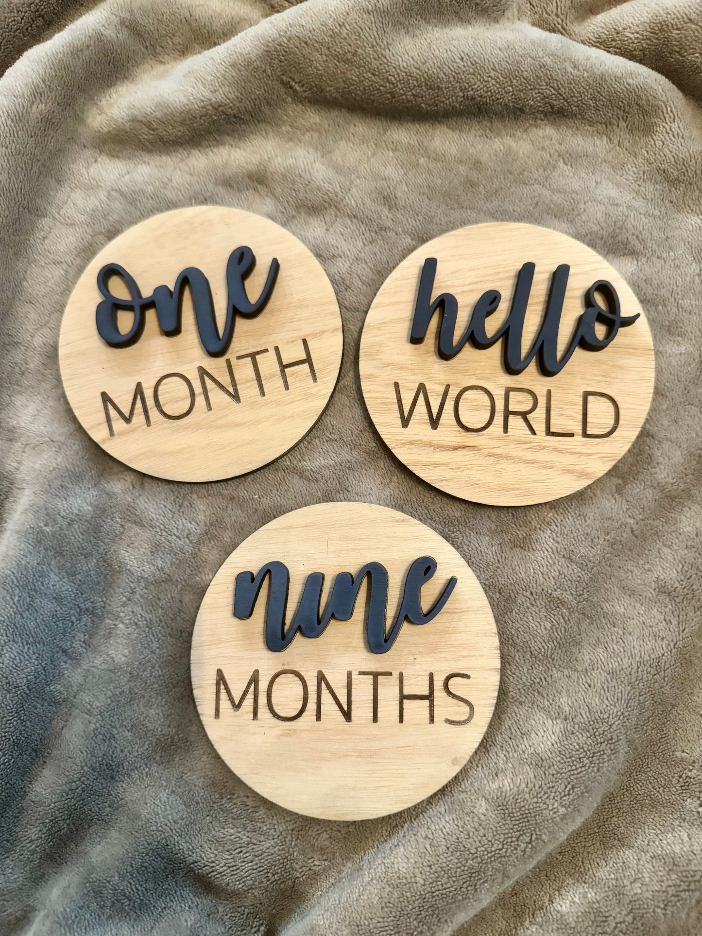 Baby Milestone Cards