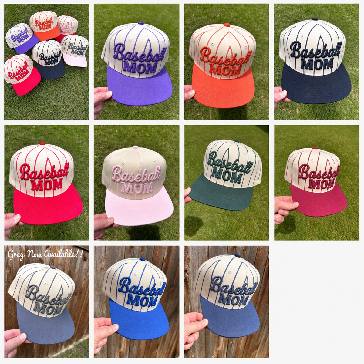 Custom Sports Mom Embroidered Hat