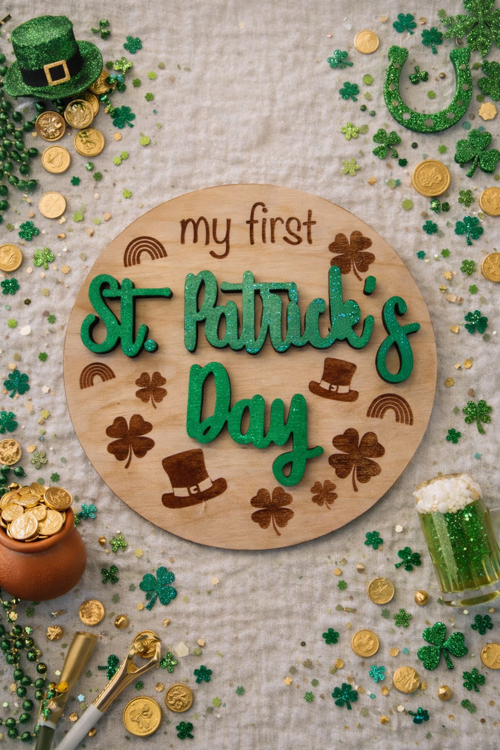 My First St. Patrick’s Day Baby Milestone