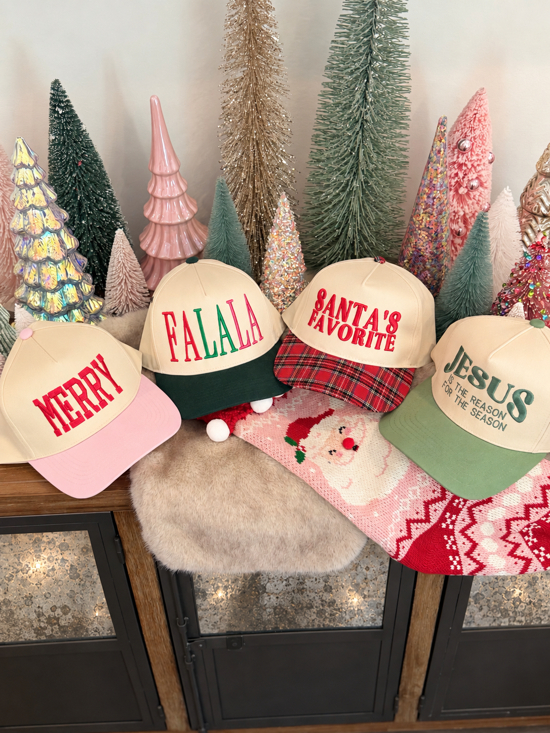2026 Christmas Hat Collection - 4 Hats