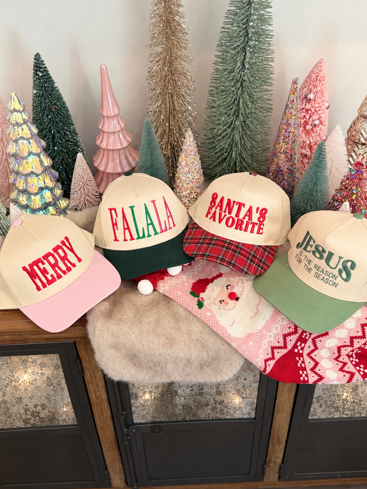 2026 Christmas Hat Collection - 4 Hats