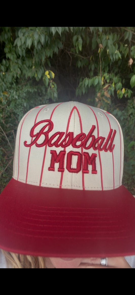 Custom Sports Mom Embroidered Hat
